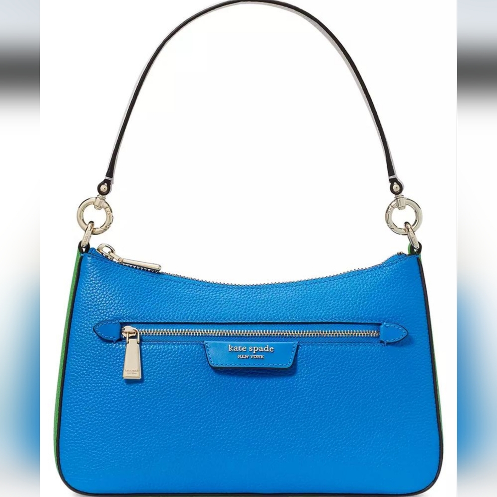 KATE SPADE New York Hudson Colorblock Pebbled Leather Small Convertible Bag